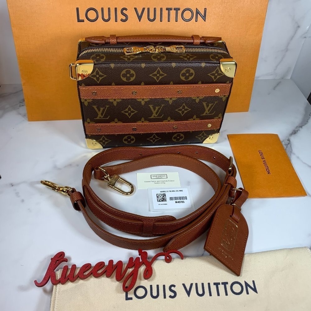 ββ NEW Louis Vuitton X NBA Handle Monogram Trunk crossbody LV Basketball bag - Picture 2 of 16